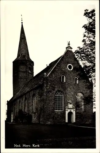 Ak Groningen Niederlande, Ned. Herv. Kerk