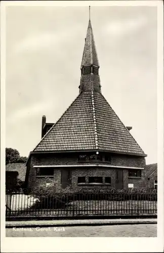 Ak Kantens Groningen, Geref. Kerk