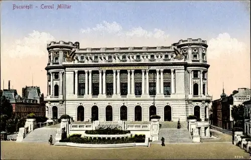 Ak București Bukarest Rumänien, Cercul Militar, Restaurant Modern
