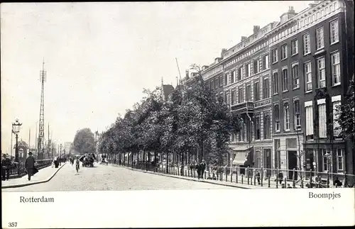 Ak Rotterdam Südholland Niederlande, Boompjes