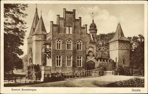 Ak Doorn Utrecht Niederlande, Kasteel Moersbergen