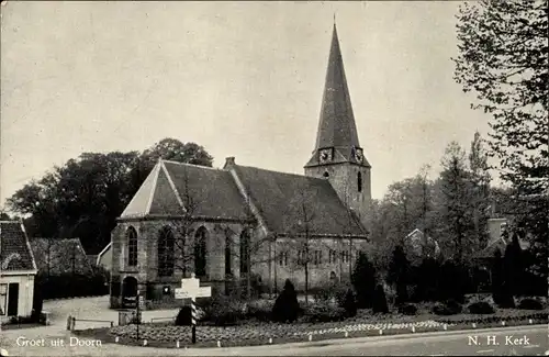 Ak Doorn Utrecht Niederlande, Ned. Herv. Kerk