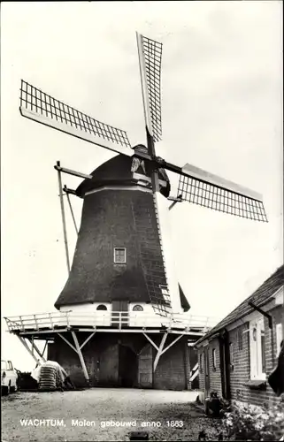 Ak Wachtum Coevorden Drenthe, Molen