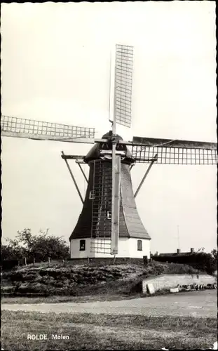 Ak Rolde Drenthe Niederlande, Molen