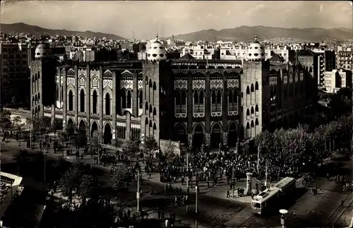 Ak Barcelona Katalonien Spanien, Plaza de Toros Monumental