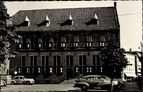 Ak Zwolle Overijssel Niederlande, Gem. HBS en Middelb. Handelsschool