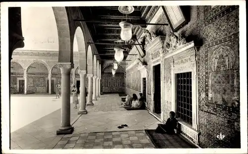 Ak Kairouan Tunesien, Mosquée du Barbier, Entrée, Moschee