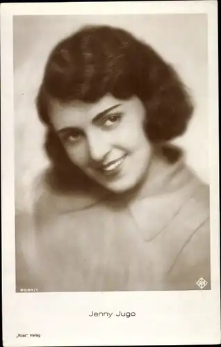 Ak Schauspielerin Jenny Jugo, Portrait, Ross Verlag