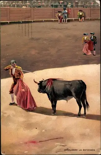 Ak Stierkampf, Senalando la Estocada