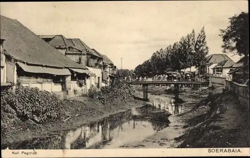 Ak Soerabaia Surabaya Indonesien, Kali Pegirian