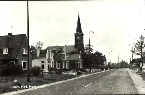 Ak Irnsum Leeuwarden Friesland Niederlande, Ned. Herv. Kerk