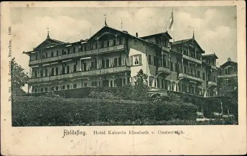 Ak Feldafing am Starnberger See Oberbayern, Hotel Kaiserin Elisabeth v. Österreich