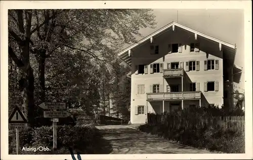 Ak Alzing Siegsdorf in Oberbayern, Erholungsheim