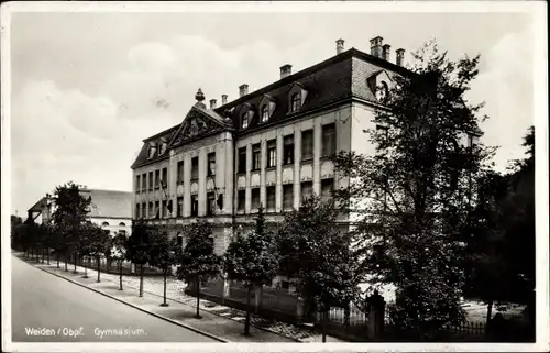 Ak Weiden in der Oberpfalz, Gymnasium