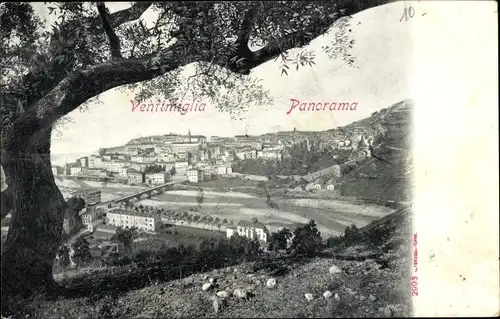 Ak Ventimiglia Liguria, Panorama