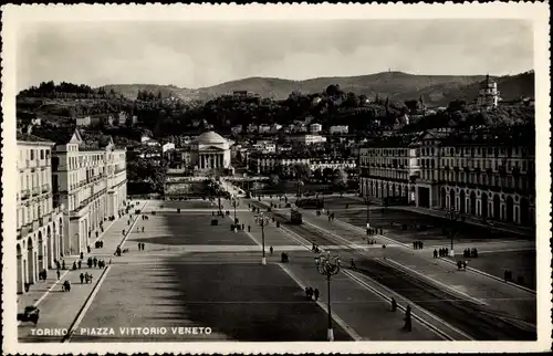 Ak Torino Turin Piemonte, Piazza Vittorio Veneto