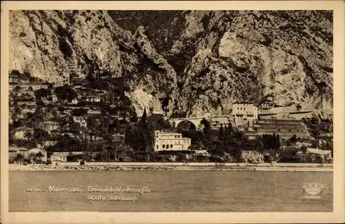 Ak Grimaldi di Ventimiglia Liguria, Ponte San Luigi