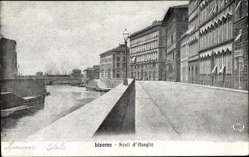 Ak Livorno Toscana, Scali d'Azeglio
