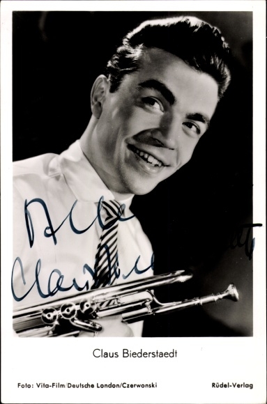 Ak Schauspieler Claus Biederstaedt.. Ansichtskarten günstig