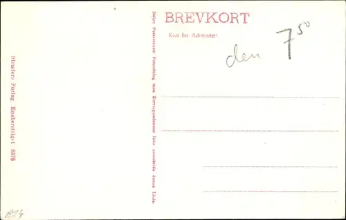 Ak Ringkøbing Ringköbing Skjern Dänemark, Oster Strandgade