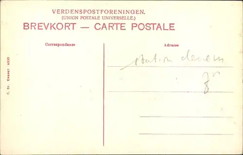 Ak Randers Dänemark, Jernbanestation, Bahnhof