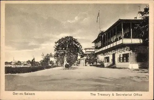 Ak Daressalam Dar es Salaam Tansania, The Treasury and Secretariat Office