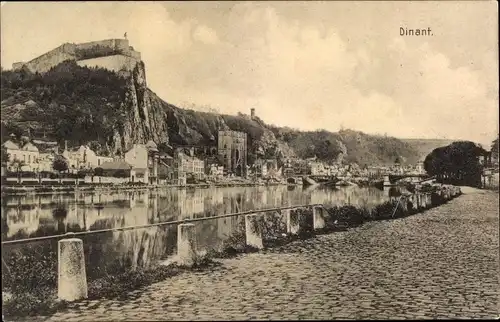 Ak Dinant Wallonien Namur, Teilansicht