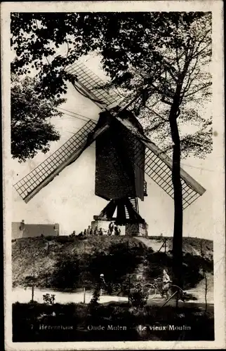 Ak Herentals Flandern Antwerpen, Oude Molen, Windmühle