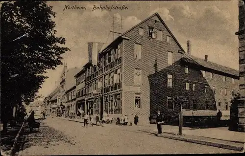 Ak Northeim in Niedersachsen, Bahnhofstraße