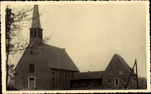 Foto Ak Hoogstede Niedersachsen, Alte reformierte Kirche