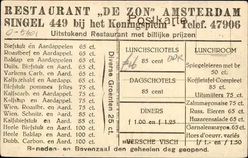 Ak Clingen in Thüringen, Plan, Straßenpartie im Ort