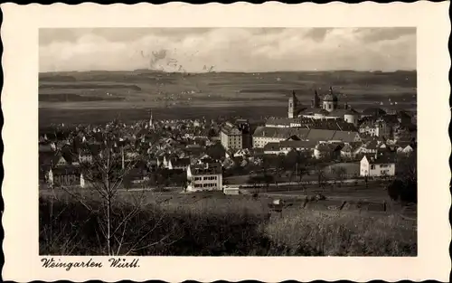Ak Weingarten in Württemberg, Totalansicht