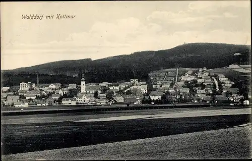 Ak Walddorf Kottmar in der Oberlausitz, Totalansicht