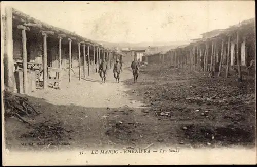 Ak Khénifra Marokko, Les Souks