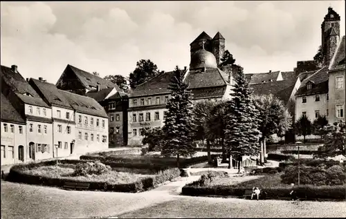 Ak Stolpen in Sachsen, Markt