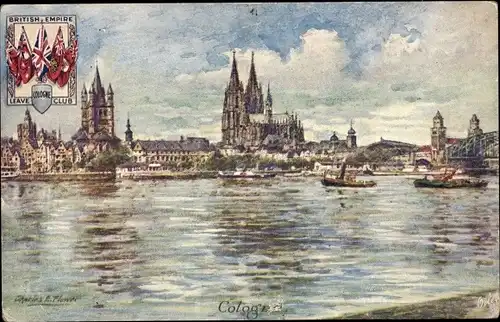 Künstler Ak Flower, Charles, Köln am Rhein, Dom