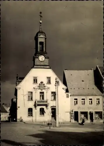Ak Wilsdruff in Sachsen, Markt, Geschäft Foto-Wugk