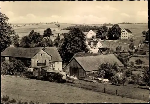 Ak Weigmannsdorf Lichtenberg Erzgebirge, Ortsansicht