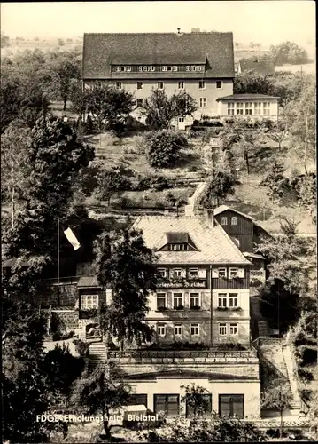 Ak Rosenthal Bielatal Sächsische Schweiz, FDGB-Erholungsheim