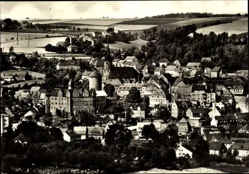 Ak Zschopau im Erzgebirge Sachsen, Ortsansicht, Kirche