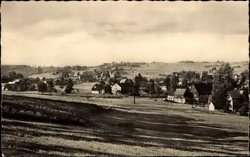 Ak Hetzdorf Halsbrücke in Mittelsachsen, Panorama