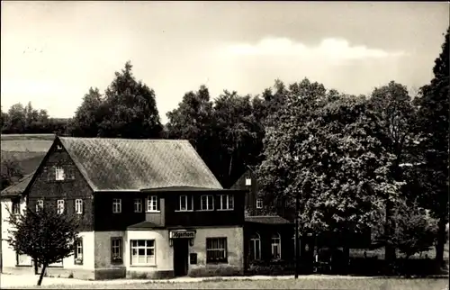 Ak Hetzdorf Halsbrücke in Mittelsachsen, Gasthaus Jägerhorn