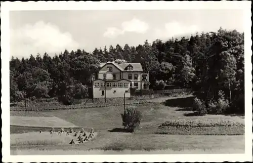 Ak Hetzdorf Halsbrücke in Mittelsachsen, Bergschlösschen
