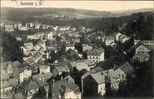 Ak Sebnitz Sächsische Schweiz, Teilansicht