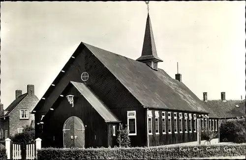 Ak Werkendam Nordbrabant, Kerk Chr. Geref. Gem.