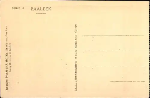 Ak Baalbek Libanon, Temple de Bacchus, Chapiteaux et Entablements