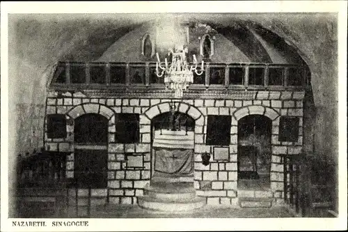 Judaika Ak Nazaret Nazareth Israel, Sinagogue, Synagoge