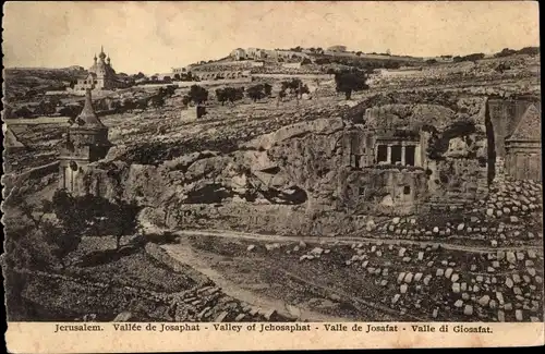 Ak Jerusalem Israel, Josaphat, Tal Joschafat, Kidrontal