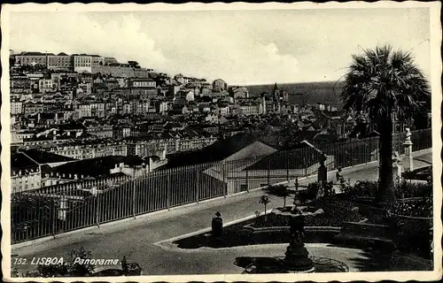 Ak Lisboa Lissabon Portugal, Panorama
