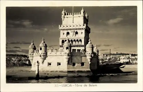 Ak Lisboa Lissabon Portugal, Torre de Belem